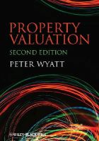 Peter Wyatt - Property Valuation - 9781119968658 - V9781119968658