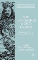 Heinz Rothgang - State Transformations in OECD Countries: Dimensions, Driving Forces, and Trajectories - 9781137012418 - V9781137012418