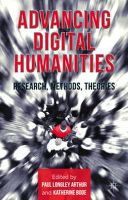 N/A - Advancing Digital Humanities: Research, Methods, Theories - 9781137337009 - V9781137337009