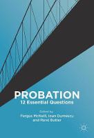 Fergus McNeill (Ed.) - Probation: 12 Essential Questions - 9781137519818 - V9781137519818