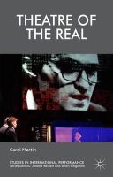 C. Martin - Theatre of the Real - 9781137522825 - V9781137522825
