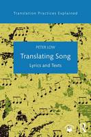 Peter Low - Translating Song: Lyrics and Texts - 9781138641792 - V9781138641792