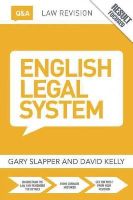 Gary Slapper - Q&A English Legal System - 9781138778696 - V9781138778696