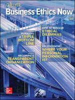 Andrew W. Ghillyer - Business Ethics Now - 9781259535437 - V9781259535437