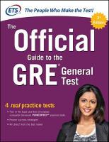 Educational Testing Service - The Official Guide to the GRE General Test, Third Edition - 9781259862410 - V9781259862410