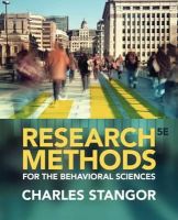 Charles Stangor - Research Methods for the Behavioral Sciences - 9781285077024 - V9781285077024