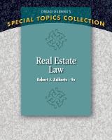 Robert J. Aalberts - Real Estate Law - 9781285428765 - V9781285428765