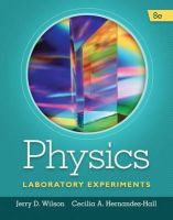 Jerry Wilson - Physics Laboratory Experiments - 9781285738567 - V9781285738567