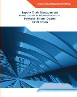 Stanley Fawcett - Supply Chain Management: From Vision to Implementation: Pearson New International Edition - 9781292022192 - V9781292022192