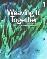 Milada Broukal - Weaving It Together 1 - 9781305251649 - V9781305251649