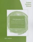 Jay L. Devore - Student Solutions Manual for Devore´s Probability and Statistics for  Engineering and the Sciences, 9th - 9781305260597 - V9781305260597