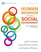 Jose B. Ashford - Empowerment Series: Human Behavior in the Social Environment: A Multidimensional Perspective - 9781305860308 - V9781305860308