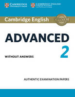   - CAE Practice Tests: Cambridge English Advanced 2 Student´s Book without answers: Authentic Examination Papers - 9781316504475 - V9781316504475