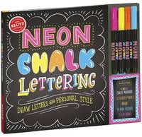 Editors Of Klutz - Neon Chalk Lettering - 9781338037548 - KAK0013088