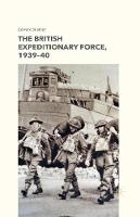 Edward Smalley - The British Expeditionary Force, 1939-40 - 9781349504787 - V9781349504787