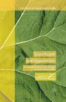 Robert T. Tally (Ed.) - Ecocriticism and Geocriticism: Overlapping Territories in Environmental and Spatial Literary Studies - 9781349559145 - V9781349559145