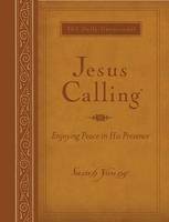 Sarah Young - Jesus Calling (Large Print Leathersoft): Enjoying Peace in His Presence (with Full Scriptures) - 9781400318131 - V9781400318131