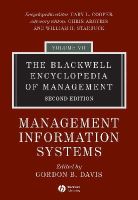 Colin J. Davis - The Blackwell Encyclopedia of Management, Management Information Systems - 9781405100656 - V9781405100656