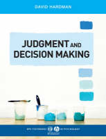 David Hardman - Judgment and Decision Making: Psychological Perspectives - 9781405123983 - V9781405123983
