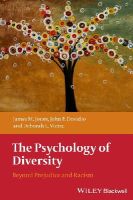 James M. Jones - The Psychology of Diversity: Beyond Prejudice and Racism - 9781405162142 - V9781405162142