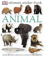 Dk - Animals Ultimate Sticker Book - 9781405304450 - V9781405304450