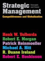 Henk Volberda - Strategic Management: Competitiveness & Globalisation: Concepts & Cases - 9781408019184 - V9781408019184