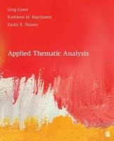 Greg Guest - Applied Thematic Analysis - 9781412971676 - V9781412971676
