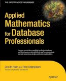 Dehaan, Lex; Koppelaars, Toon - Applied Mathematics for Database Professionals - 9781430242840 - V9781430242840