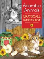 Jane Maday - Adorable Animals Grayscale Coloring Book - 9781440350511 - V9781440350511