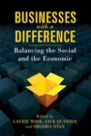Laurie Mook - Businesses with a Difference: Balancing the Social and the Economic - 9781442642645 - V9781442642645