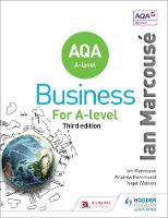 Ian Marcouse - AQA Business for A Level (Marcouse) - 9781471835698 - V9781471835698