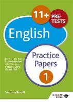 Victoria Burrill - 11+ English Practice Papers 1: For 11+, Pre-Test and Independent School Exams Including CEM, GL and ISEB - 9781471849275 - V9781471849275