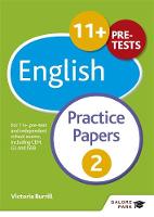 Andrew Hammond - 11+ English Practice Papers 2: For 11+, Pre-Test and Independent School Exams Including CEM, GL and ISEB - 9781471869044 - V9781471869044