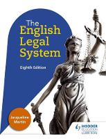 Jacqueline Martin - English Legal System Eighth Edition - 9781471879159 - V9781471879159