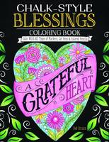 Deb Strain - Chalk Style Blessings Coloring Book - 9781497203037 - V9781497203037