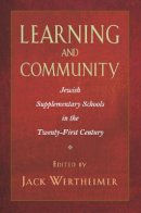 Jack Wertheimer - Learning and Community - 9781584657705 - V9781584657705