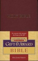Kenneth R Ross (Ed.) - KJV Gift and Award Bible - Burgundy - 9781598560220 - V9781598560220