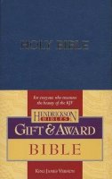 Charles H Henrickson - KJV Gift and Award Bible - Blue - 9781598560237 - V9781598560237