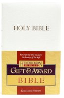 Charles H Henrickson - KJV Gift and Award Bible - White - 9781598560268 - V9781598560268