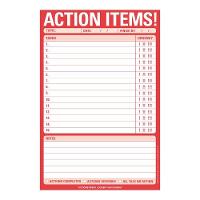 Knock Knock - Knock Knock Action Items Pad - 9781601068781 - V9781601068781