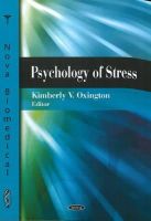 Kimberly V Oxington - Psychology of Stress - 9781604567373 - V9781604567373