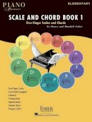 Nancy Faber - Piano Adventures Scale and Chord Book 1: Five-Finger Scales and Chords - 9781616776619 - V9781616776619