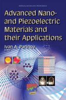 Parinov I.A. - Advanced Nano- and Piezoelectric Materials and Their Applications - 9781633212398 - V9781633212398