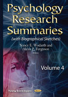 Nancye Wodarth - Psychology Research Summaries: Volume 4 - 9781634829588 - V9781634829588