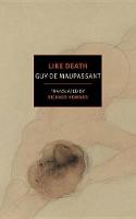 Guy de Maupassant - Like Death - 9781681370323 - V9781681370323