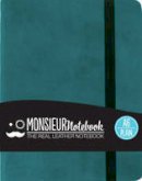 Monsieur - Monsieur Notebook - Real Leather A6 Turquoise Plain - 9781781431580 - V9781781431580