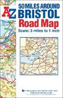 A-Z Maps - 50 Miles Around Bristol Road Map - 9781782570547 - V9781782570547