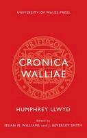 Derec Llwyd Morgan - Cronica Walliae - 9781783169481 - V9781783169481