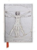 Flame Tree Studio - Da Vinci: Vitruvian Man (Foiled Journal) - 9781783616671 - V9781783616671