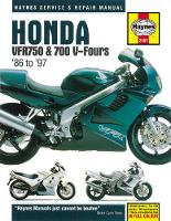 Haynes Publishing - Honda VFR750 & 700 V-Fours: 86-97 - 9781785210396 - V9781785210396